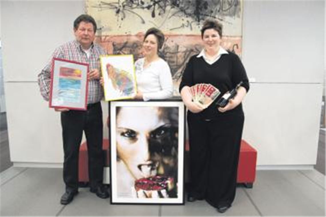 Die Gastronomen Dieter Klenk (v.li.), Birgit Schneider und Karin Frommherz wollen in Mühlacker mit Kunst & Genuss kreative Erlebnisgastronomie bieten. Foto: Disselhoff