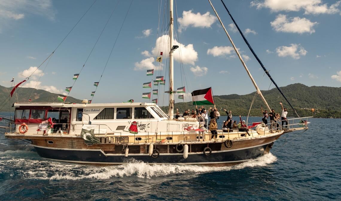 Die Gaza-Hilfsflotte versuchte mit 51 Booten die Küste von Gaza zu erreichen. (Archivbild)