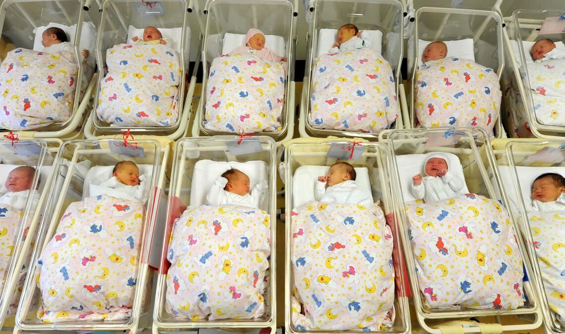 Die Geburtenzahl in Deutschland ist im vierten Jahr in Folge gesunken (Symbolfoto).