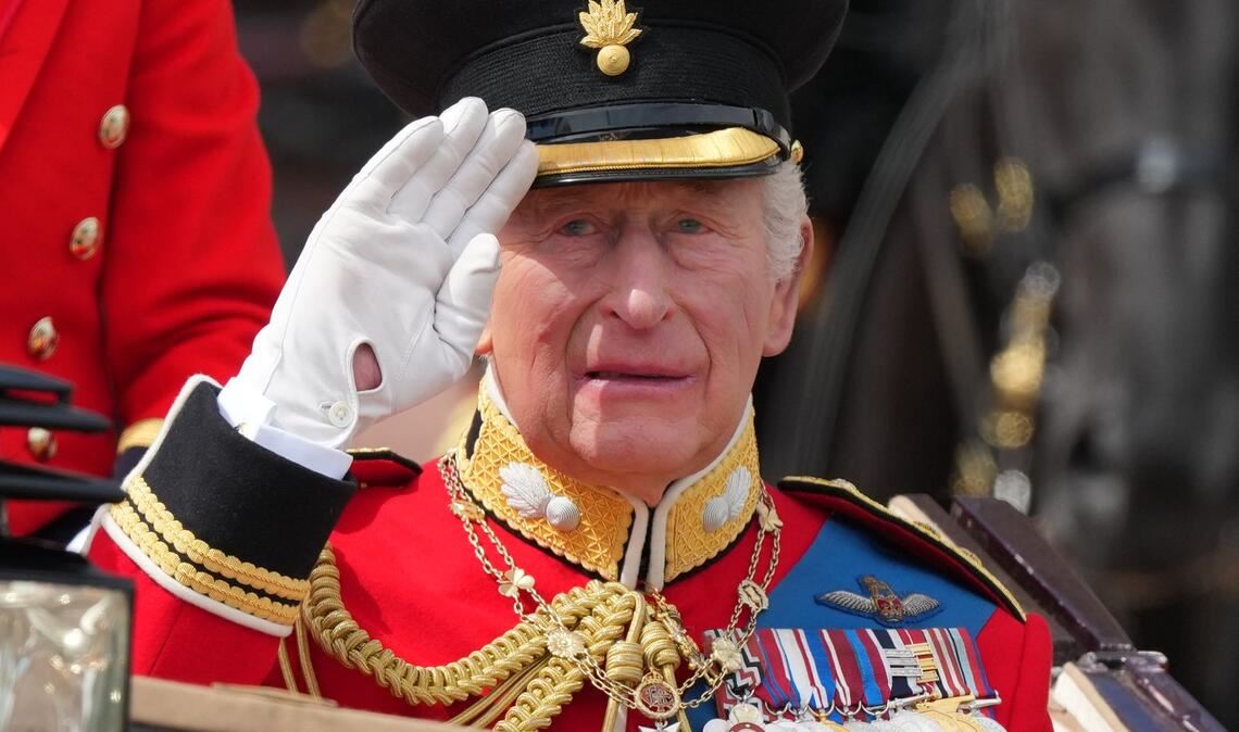 Die Geburtstagsparade findet jedes Jahr zu Ehren des britischen Monarchen statt.