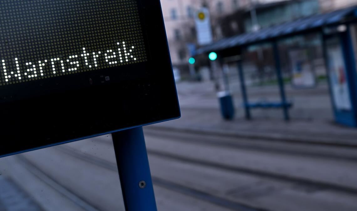 Die Gewerkschaft Verdi hat erneut in mehreren Bundesländern zu Warnstreiks im öffentlichen Nahverkehr (ÖPNV) aufgerufen.
