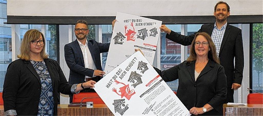 Nicht weghören bei Gewalt nebenan