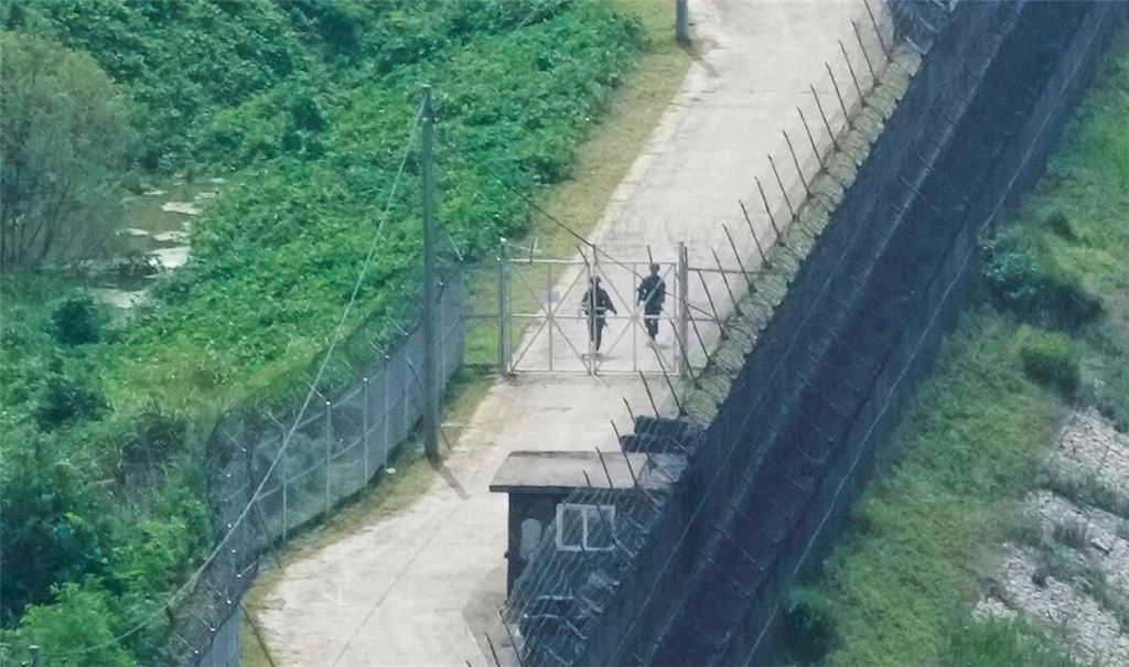 Die Grenze zwischen Süd- und Nordkorea ist hochgesichert. (Archivfoto)