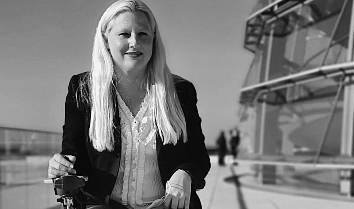 Die Grünen-Politikerin Stephanie Aeffner, die wegen einer Muskelerkrankung seit 1999 auf den Rollstuhl angewiesen war, ist unerwartet verstorben. Foto: Archiv