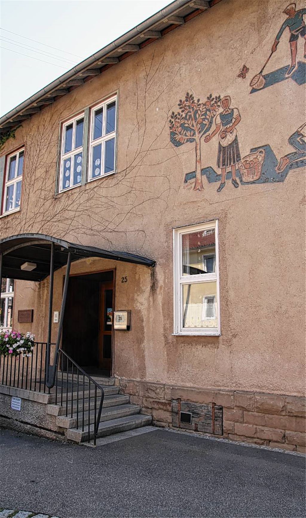 Die Grundschule Mühlhausen.