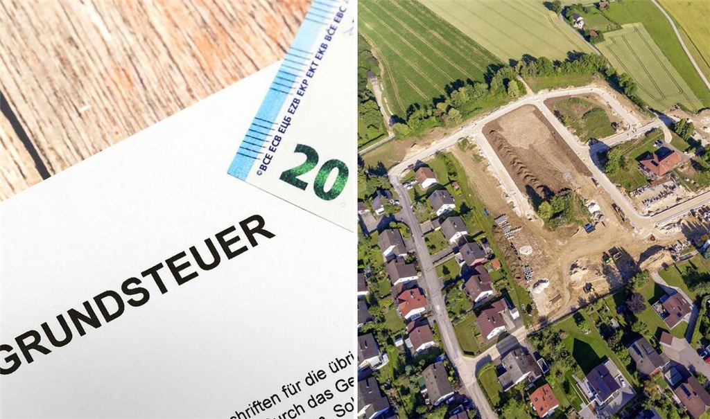 Die Grundsteuer C können Städte und Gemeinden in Baden-Württemberg bei unbebauten, aber baureifen Grundstücken verlangen. (Symbolbilder)