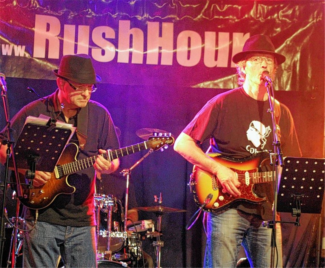 Die Gruppe Rush Hour will auch am kommenden Samstag bekannte Titel mit dem besonderen „Groove“ präsentieren.