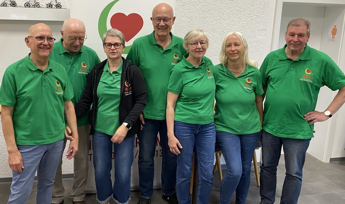 Die HELLO-Führungsmannschaft wird in ihren jeweiligen Ämtern bestätigt. Foto: privat