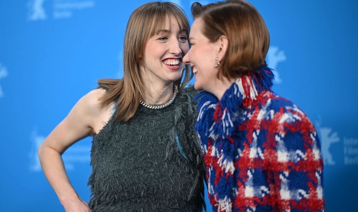 Die Hauptdarstellerinnen Caro Braun und Sandra Hüller (Archivbild).