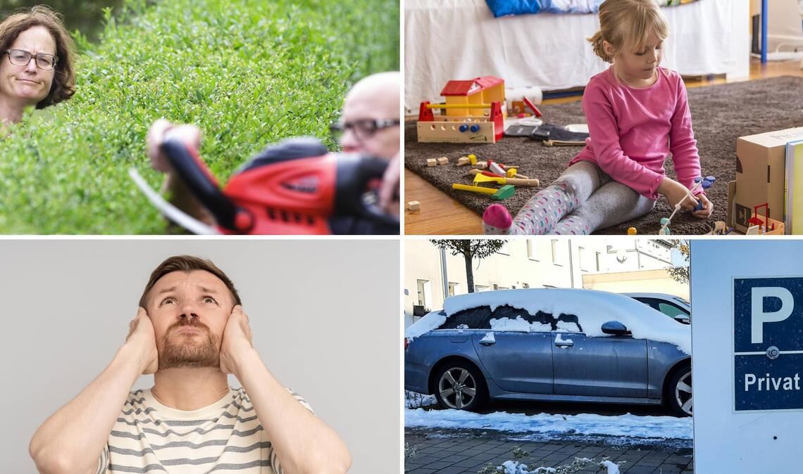 Die Hecke, die Nachbarskinder, der Lärm oder das Parken: Es gibt viele Gründe für Streit zwischen Nachbarn.