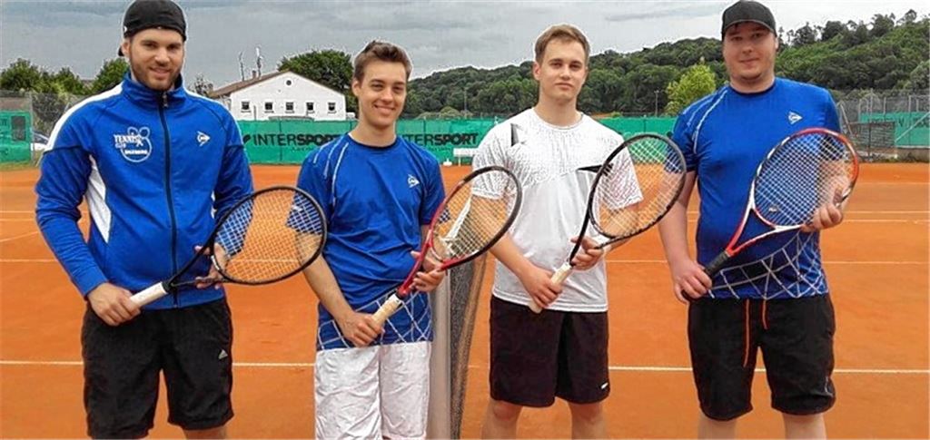 Tennisclub Enzberg feiert sein Herrenteam