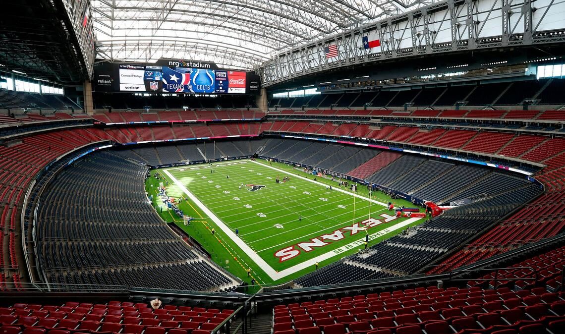 Die Hitze ist in Houston kein Problem, das Stadion hat ein Dach. (Archivbild)