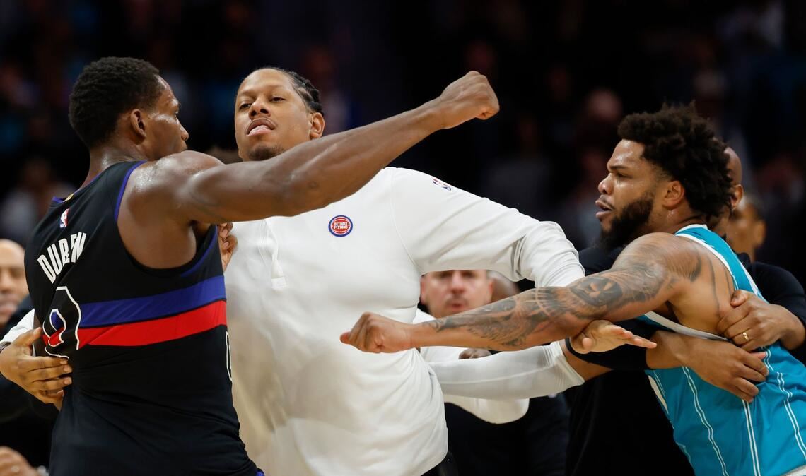 Die Hornets-Spieler Miles Bridges und Moussa Diabaté erhielten jeweils eine Vier-Spiele-Sperre. (Archivbild)