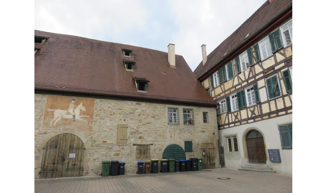 Die Illinger Kelter im Posthof. Foto: Archiv