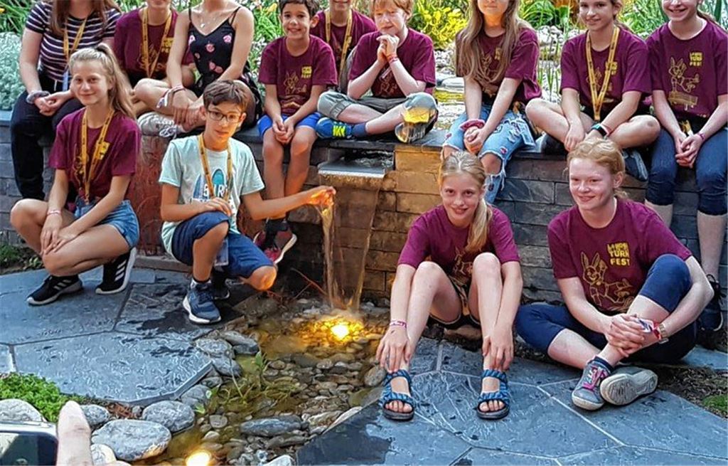 Illinger Turnjugend beim Landesturnfest