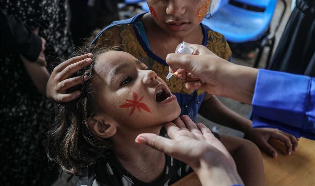 Die Impfrate ist durch den Konflikt drastisch gesunken (Archivbild)