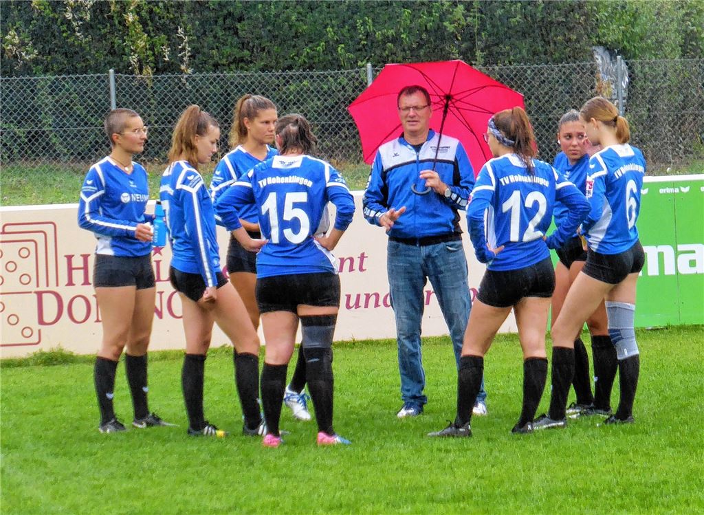 Pitschnass – aber zufrieden mit dem Start