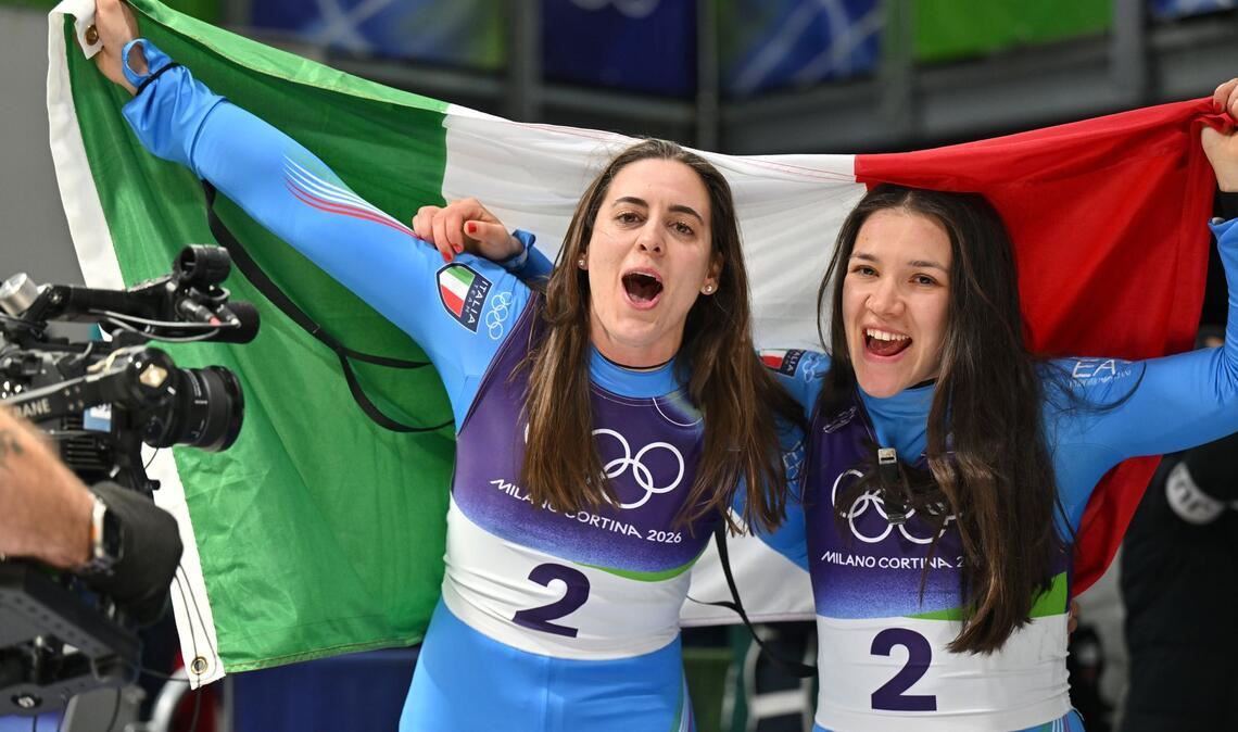 Die Italienerinnen waren nicht zu schlagen.