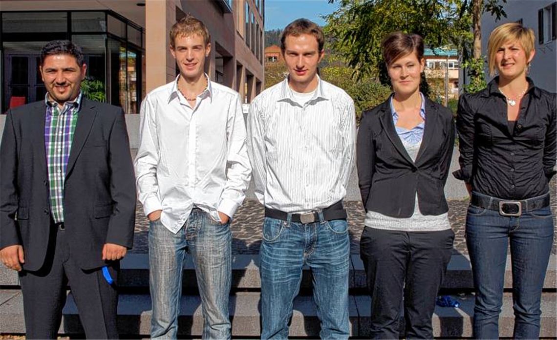 Die Jahrgangsbesten bei den Abschlussprüfungen der IHK aus dem Bereich Mühlacker.