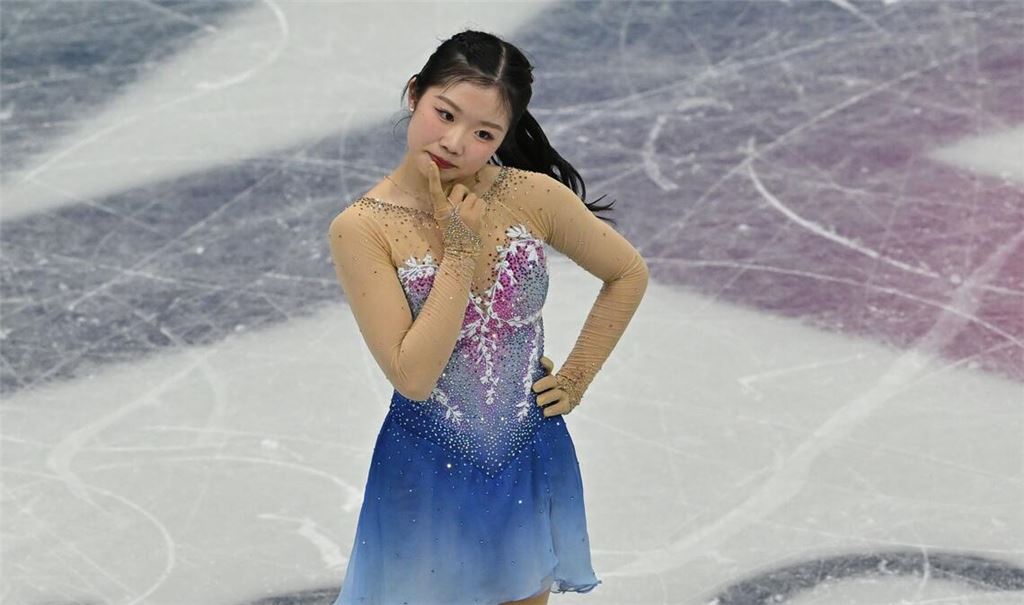 Die Japanerin Ami Nakai gewinnt Bronze.