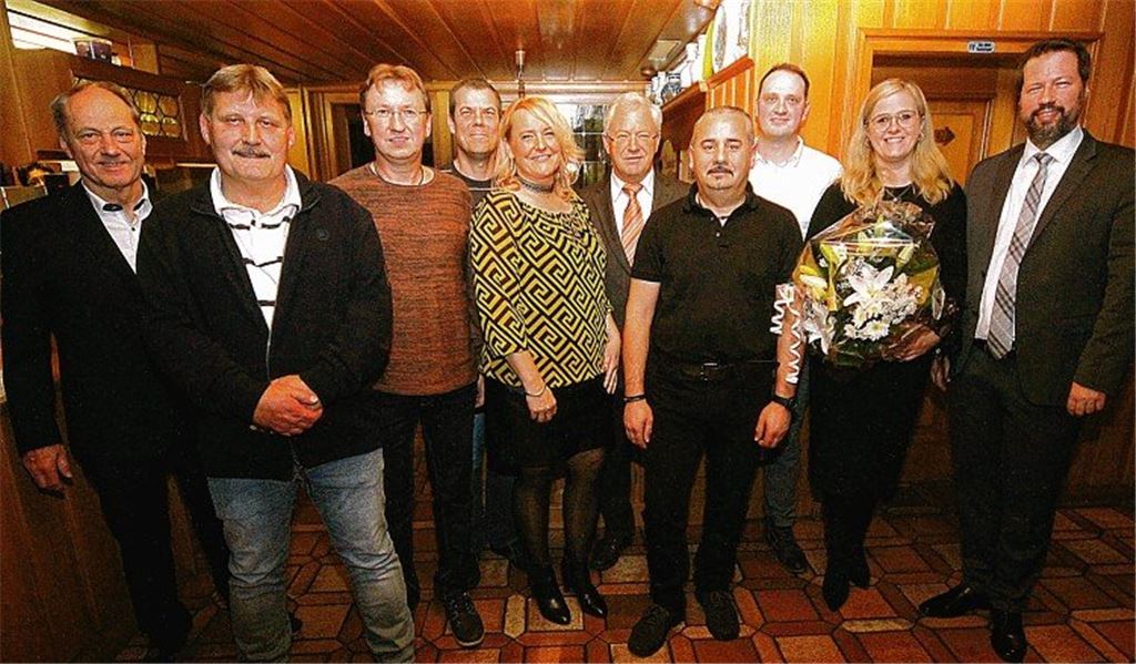 Geissel ehrt Jubilare