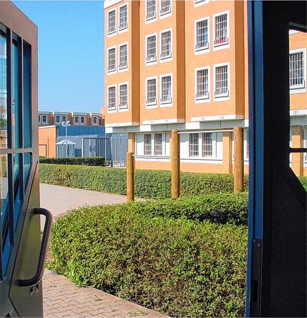 Die Justizvollzugsanstalt Heimsheim.