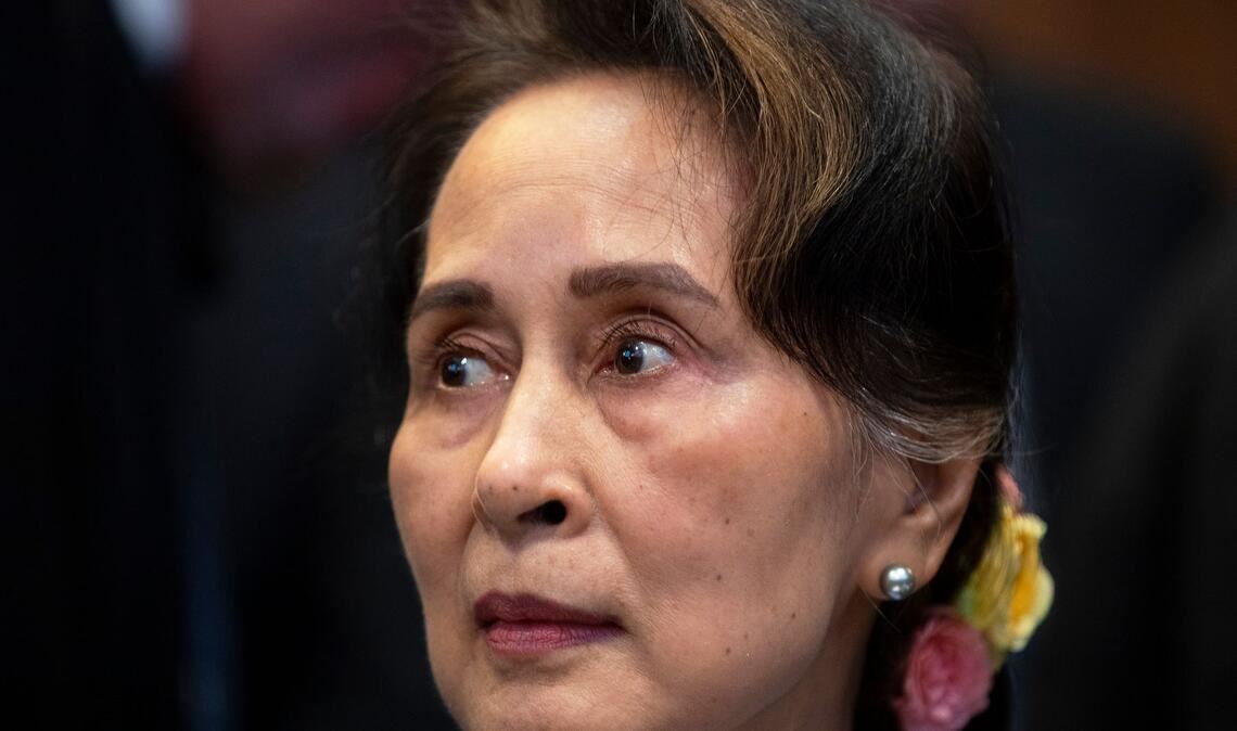 Die Kampagne fordert ein Lebenszeichen von Aung San Suu Kyi, die seit Jahren im Gefängnis sitzt. (Archivbild)