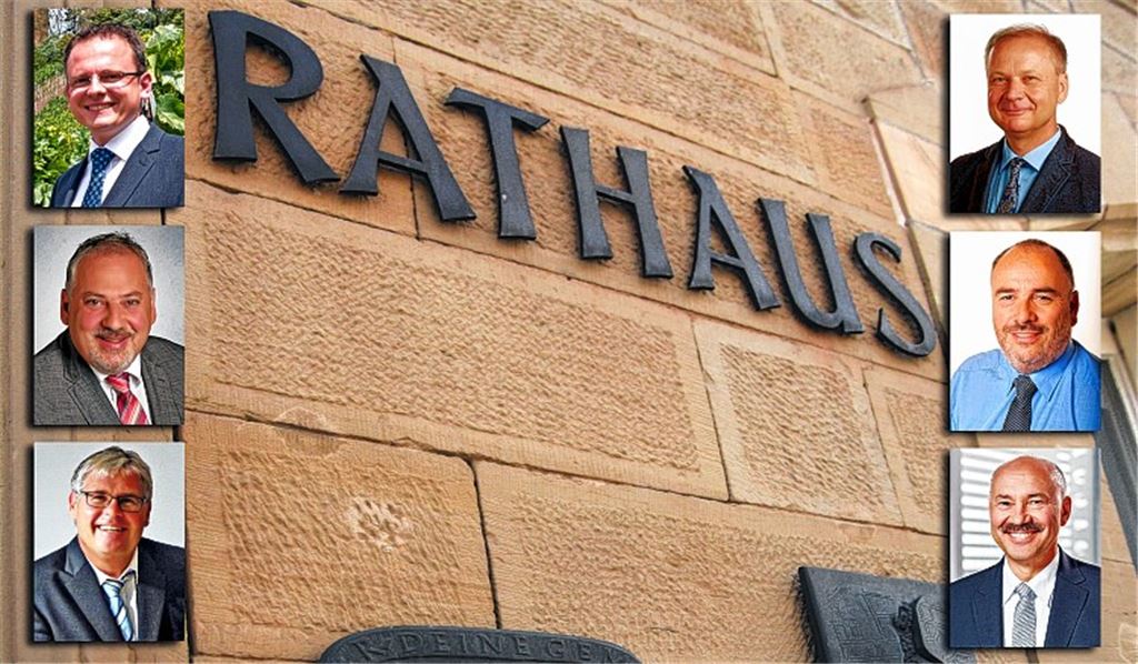 Sechskampf um Chefsessel im Rathaus