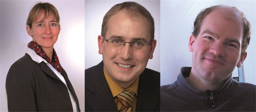 Die Kandidaten der Bürgermeisterwahl in Sternenfels: Sigrid Hornauer, Ralph Hintersehr und Andreas Fischer