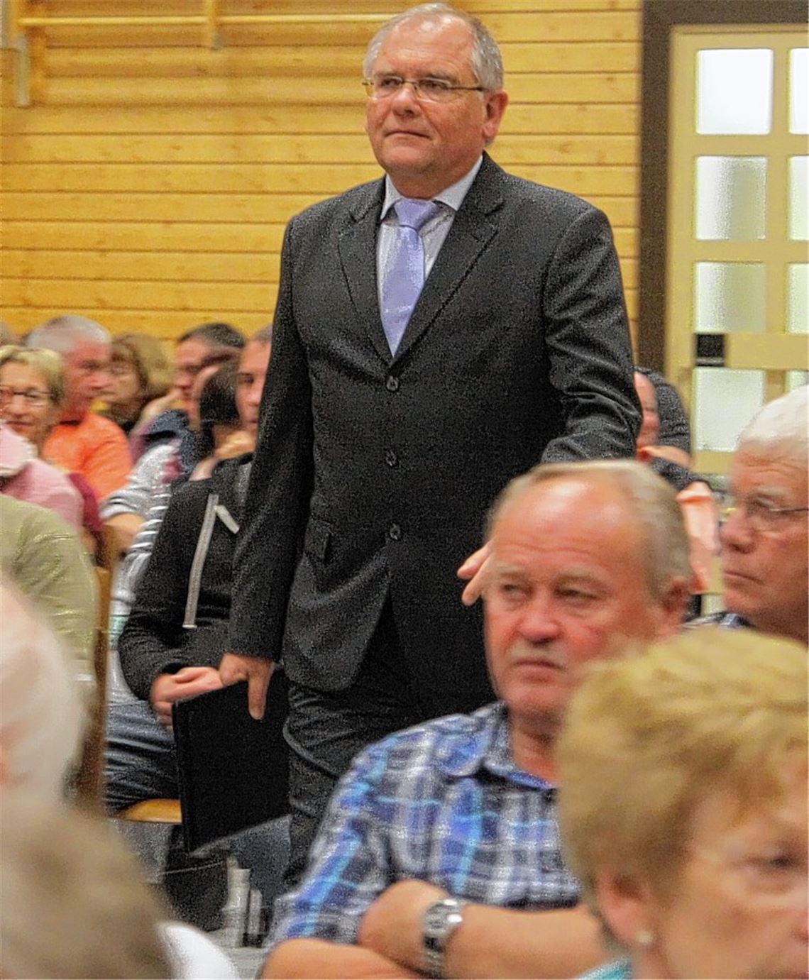 Die Kandidaten haben sich im Wahlkampf zweimal getroffen, um den Wählern ihre Standpunkte klarzumachen. Norbert Holme (li.) hat dabei am Ende mehr überzeugt als Michael Schwarz.