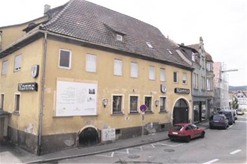 Die Kanne, ein traditionsreiches Gebäude, soll weichen. Archivfoto: Franz