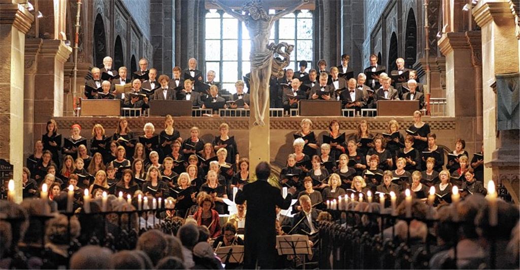 Die Kantorei Maulbronn, Orchester und Solisten interpretieren unter der Leitung von Jürgen Budday Mendelssohns Oratorium „Paulus“.