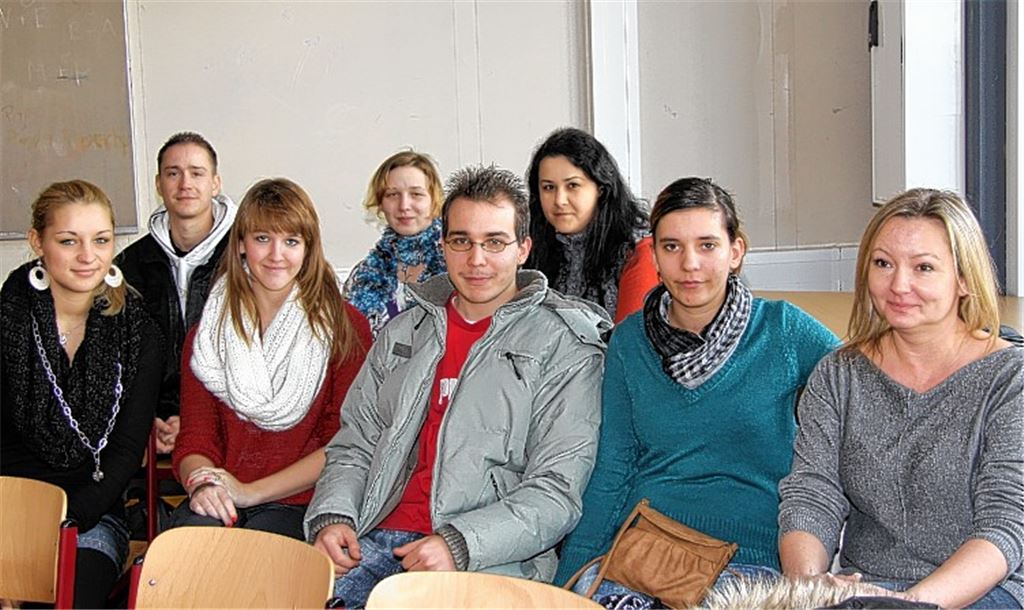 Die Kerschensteiner-Schule verabschiedet ihre acht Winterprüflinge.