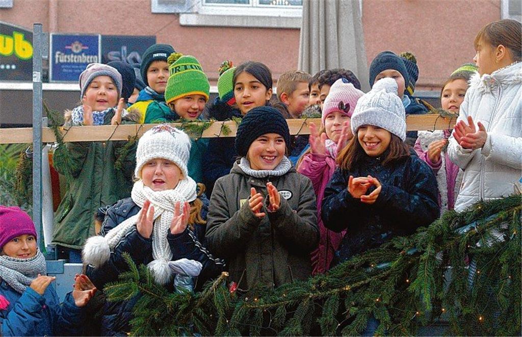 Adventstimmung im Ortskern