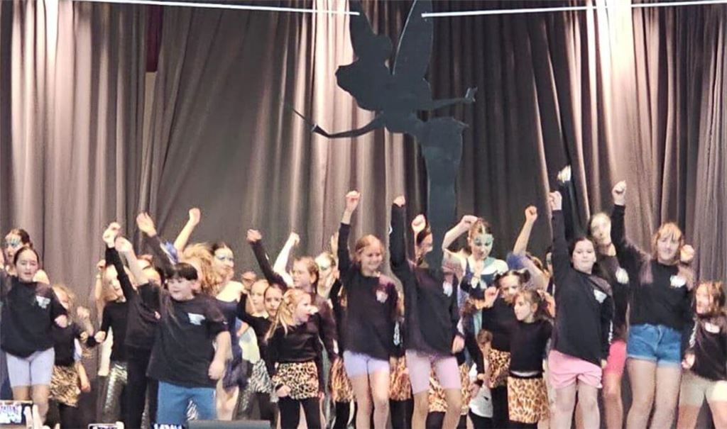 Die Kinder und Jugendlichen von Gym and Dance sorgen für gute Unterhaltung.