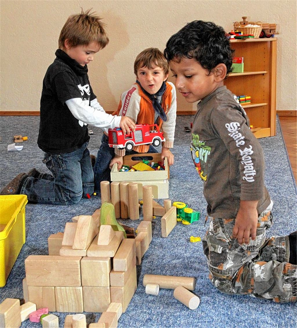 Die Kinderbetreuung ist eines der dominaten Themen im Jahr 2013. Foto:Hansen