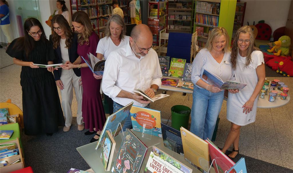 Die Kinderbibliothek kommt gut an. Foto: Friedrich
