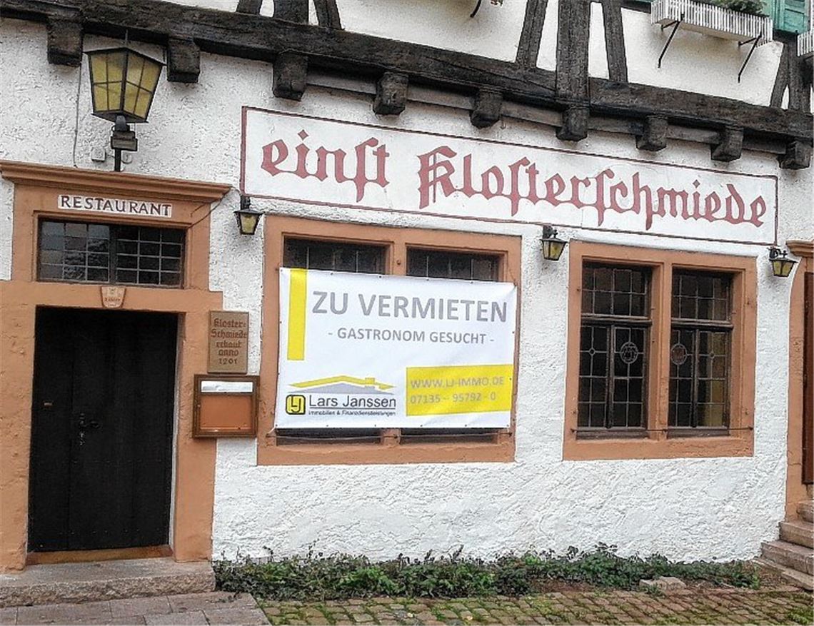 Leerstand an prominentem Ort