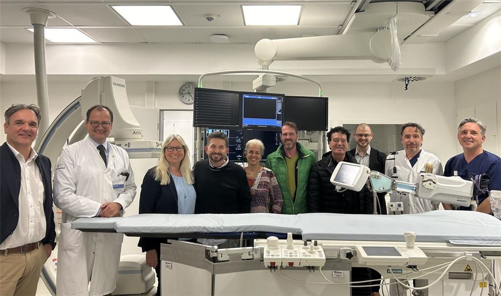 Die Kreisräte der Grünen informieren sich im Krankenhaus Mühlacker. Foto: privat