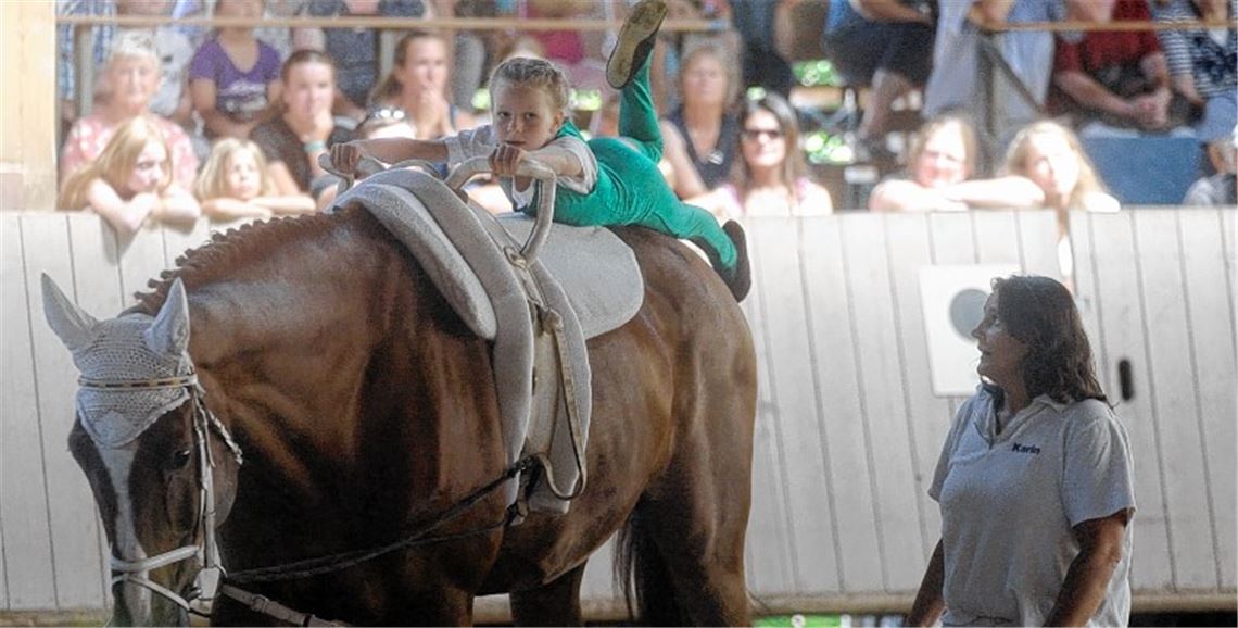 Glänzen vor heimischem Publikum