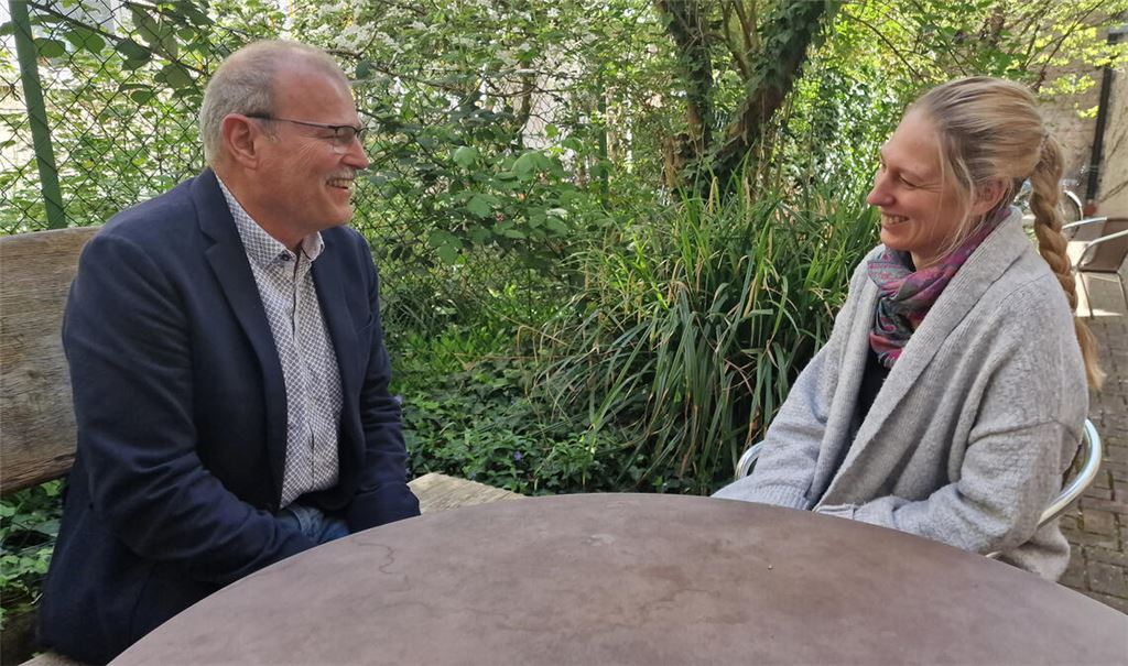 Die Legalisierung von Cannabis per Gesetz beschäftigt auch Harald Stickel und Isabella Heilig vom „Plan B“-Team. Foto: Friedrich