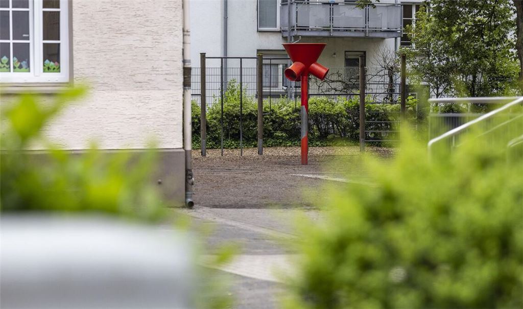 Die Leiche wurde in Recklinghausen auf einem Schulhof gefunden.