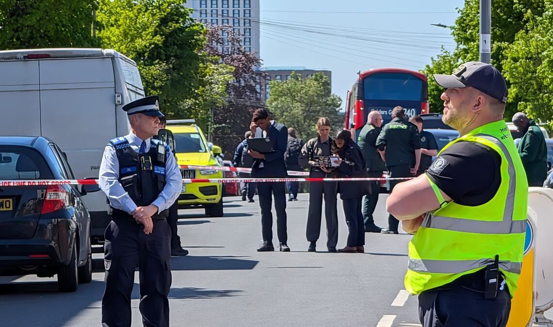 Die Londoner Polizei ermittelt in dem Vorfall.