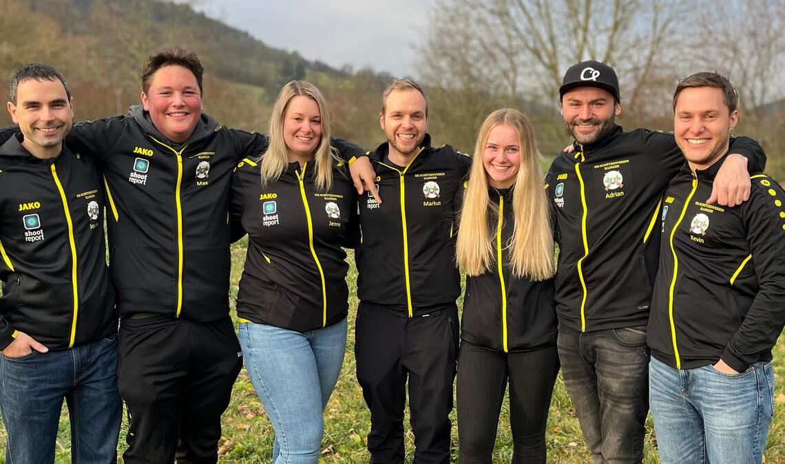 Die Luftgewehrmannschaft des KKSV Illingen steht vor dem nächsten Coup.