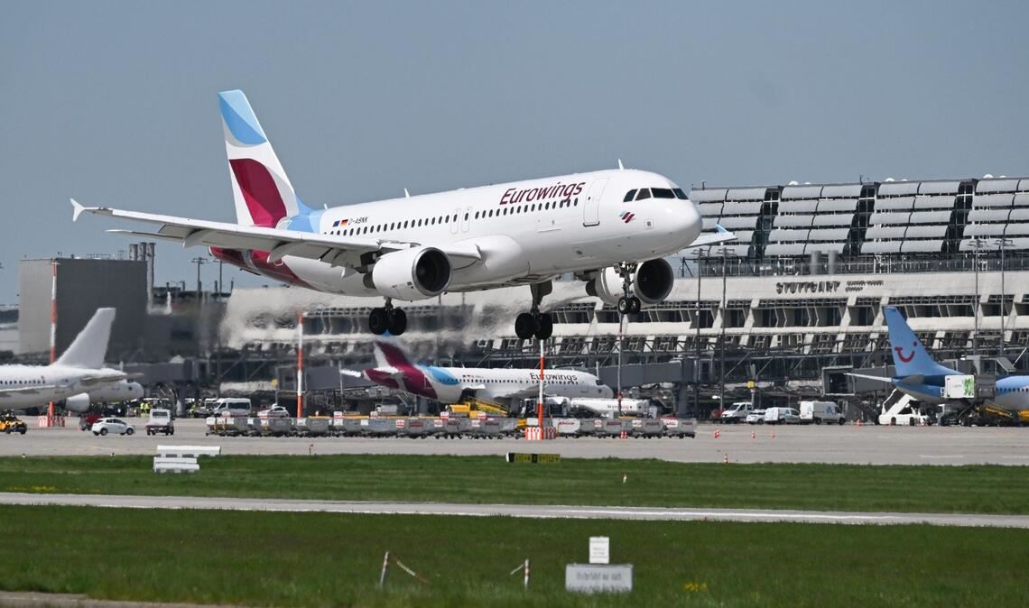 Die Lufthansa-Tochter Eurowings startet von zahlreichen Flughäfen in Deutschland.