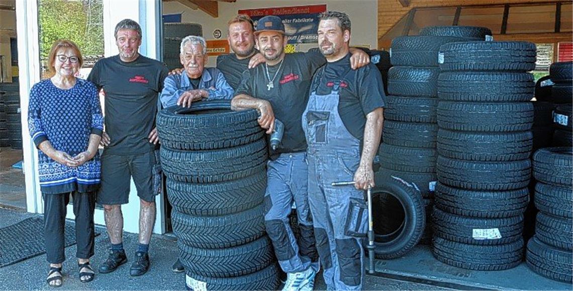 „Niko’s Reifendienst“ ist 25 Jahre alt