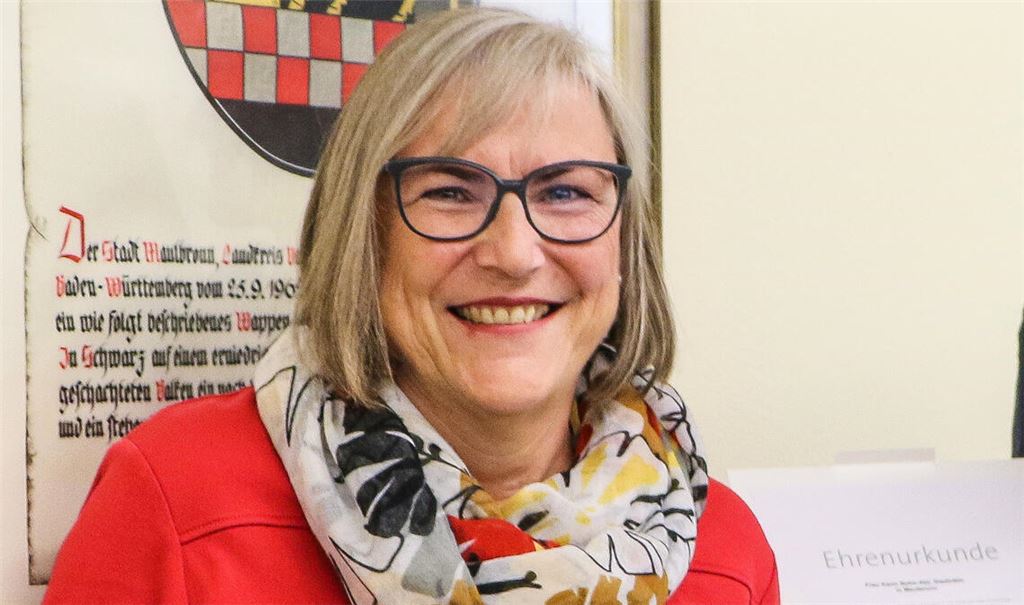 Die Maulbronner Stadträtin Karin Bohn-Abt ist seit 20 Jahren im Gremium. Foto: Steigleder