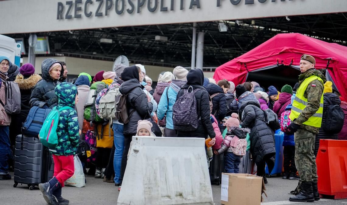 Die Mehrheit der erwachsenen Flüchtlinge aus der Ukraine, die in Deutschland leben, sind Frauen. (Archivbild)