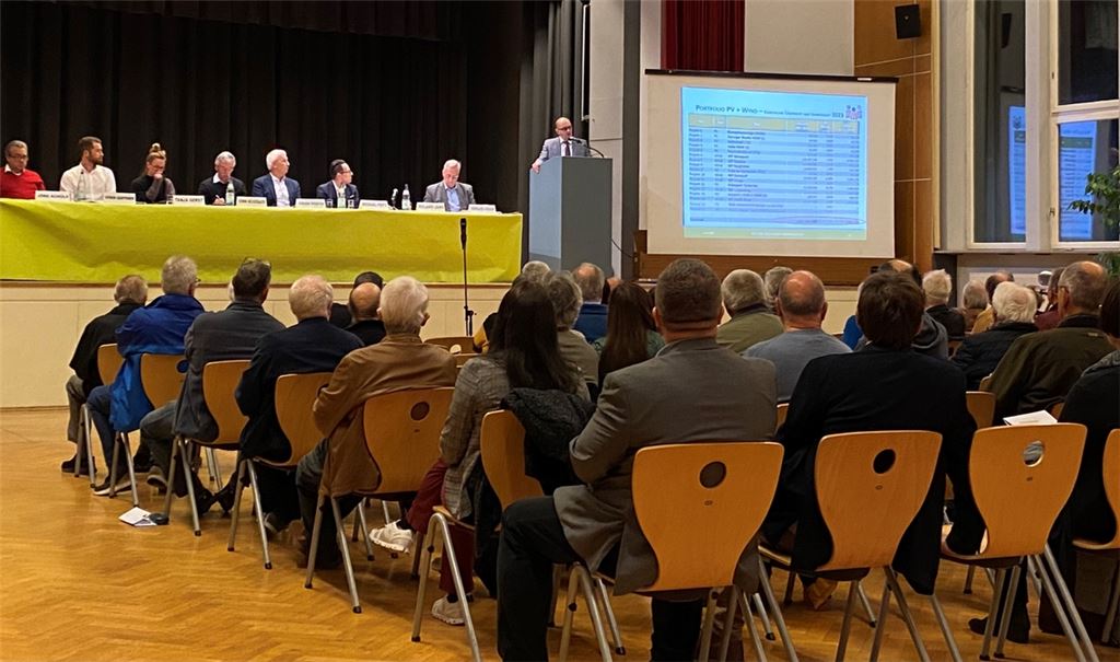 Die Mitglieder informieren sich über das zurückliegende Geschäftsjahr. Foto: privat