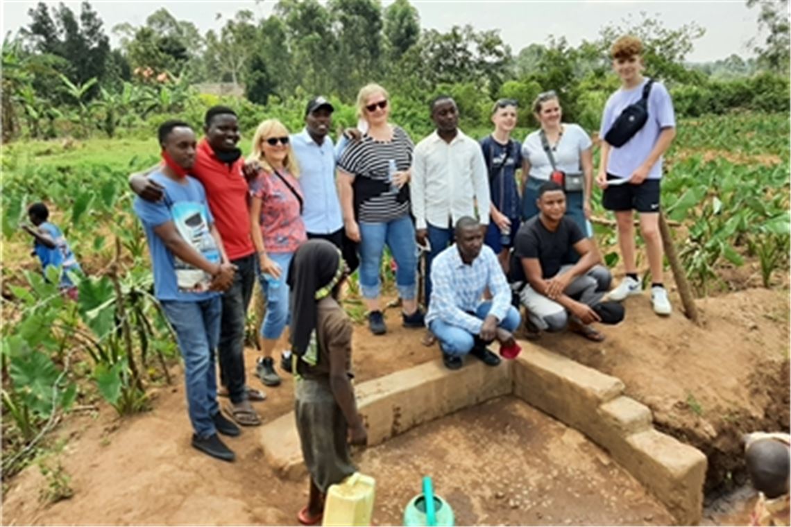 Die Mühlacker Gruppe beteiligt sich an einem Brunnenprojekt.Foto: privat